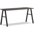 HON HONMOD158  Mod Table Writing Desk, 60inW, Slate Teak/Black