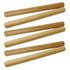 Feel the rhythm with the Westco Educational Products Hickory Rhythm Sticks. Each pair includes one smooth stick and one ridged stick, and they're made of American hickory wood for durability.  Each pair includes one smooth stick and one ridged stick.  Made of durable American hickory wood.