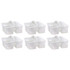 EDUCATORS RESOURCE TCR20455-6 Teacher Created Resources Plastic Storage Caddies, 5-1/4inH x 9-1/4inW x 9inD, Clear, Pack Of 6 Caddies