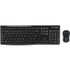 LOGITECH 920-008813  MK270 Wireless Keyboard and Mouse Combo - USB Plunger Wireless RF 2.40 GHz Keyboard - 103 Key - English (US) - Black - USB Wireless RF Mouse - Optical - 1000 dpi - Black - Symmetrical - AAA, AA - Compatible with PC