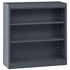 EDSAL SANDUSKY CORP BA20361236-02 Sandusky 3-Shelf Welded Steel Bookcase, 36inH x 36inW x 12inD, Charcoal