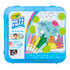 Allow childrens creativity to flourish with the Crayola Color Wonder Mess-Free Art Kit. The kit comes with special paper and markers that are designed to work together so kids wonT get color on skin or furniture.  Mess-free ink is designed for special use on Color Wonder Paper and not to color on skin, furniture or fabric.  24-page Color Wonder Coloring Pad comes with 5 ocean-themed stampers, a stamp holder, a stamp ink pad, 5 Color Wonder Markers and 3 ocean-themed sticker sheets.
