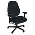 ANTHRO INTERNATIONAL, INC. DBA SITMATIC SM7014097 Sitmatic GoodFit Big And Tall Ergonomic Fabric High-Back Chair, Black