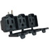THE NCC NY, LLC 31110 Stanley PLUGMAX 31110 3-Outlet Outdoor Wall Tap, Black