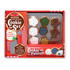 This colorful wooden cookie set is a fun, "low-calorie" way for kids to enjoy pretend baking and kitchen play! It includes 12 sliceable cookies, 12 toppings, a wooden knife, spatula, cookie sheet, and kitchen mitt for safe, imaginative fun. The cookies can be stored in the durable dough tube, making cleanup easy.  Includes 12 sliceable cookies and 12 toppings  Comes with a wooden knife, spatula, cookie sheet, and kitchen mitt  Cookies store in a durable dough tube for easy organization  Encourages pretend kitchen play and fine motor skills  High-quality materials ensure long-lasting play and safety  Recommended for ages 3+ years  Dimensions: 10.5in x 13.5in x 3.25in packaged