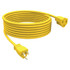 THE NCC NY, LLC 33157 Stanley 33157 Outdoor Power Extension Cord, 15ft, Yellow