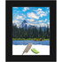 UNIEK INC. A42707345392 Amanti Art Rectangular Picture Frame, 17in x 14in, Matted For 11in x 14in, Avon Black
