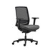 Refresh your workspace with the comfort and stability of the WorkPro Expanse Mid-Back Executive Chair. This breathable mesh mid-back chair offers lower back support along with easy maneuverability. To help you achieve optimal positioning throughout your workday, this ergonomic office chair provides adjustability for seat height, seat depth, lumbar support, tilt tension and armrests.  Breathable mesh back with adjustable lumbar support for improved posture.  Comfortable fabric seat with waterfall seat design helps reduce leg stress.  Pneumatic seat-height plus seat-depth adjustments for quick and easy repositioning.  3D armrests lock in place to your preferred height, width and depth.  Premium synchro tilt, 4-position tilt lock and tilt tension controls.  Nylon base with casters for easy mobility.  Easy 2-step assembly.  Recommended for professional use 8-10 hours per day.  Weight capacity tested to support 275 lb.  GREENGUARD certified - certified for low chemical emissions: UL.COM/GG - UL 2818. Ranked in two tiers: Certified and Gold.  ANSI/BIFMA Compliant - This product has been tested and verified for compliance with rigorous performance requirements and safety standards related to specific furniture products.  Less harsh chemicals - made with fewer harsh chemicals, or safer chemicals than typical alternatives, helping  reduce your use of and exposure to substances that may be more harmful to your health and the environment.  Contains Recycled Content - See Specs for Details.