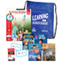 Get students ready for the new school year with help from the Carson Dellosa Summer Bridge Activities Summer Bridge Essentials Backpack. This set includes a drawstring bag packed with books and more to offer activities that make learning fun.  Designed to help students learn over the summer and prepare them for the upcoming school year.  Offers exciting activities to keep kids engaged.  Includes a drawstring bag to bring it on trips.  Comes with a 5th grade to 6th grade workbook to help kids work on math, science, reading comprehension, social studies and handwriting.  Also includes division flash cards and childrens books.