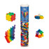 Whether for young kids, tweens or "kidults, everyone will love using their imaginations with Plus-Plus Tube mixes. Just one simple shape will give them endless possibilities and hours of fun.  Plus-Plus is precision crafted in Denmark and are BPA-free and phthalate-free European plastic.  Their vibrant colors will show off their creative flat mosaic or 3D designs, as well as stimulate their innovative talents.  This Plus-Plus tube features 240+ basic mix pieces in a reusable, travel-friendly container.  Gift them as a party favor, package topper, new-big-brother or sister present. Or, just add some solid colors to your Plus-Plus collection!  Each piece measures .75in x .5in (20mm x 12mm)