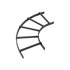TRIPP LITE SRL90BEND18 Eaton Tripp Lite Series Cable Ladder Runway E-Bend - 90 Degrees, 18 in. Width - Cable ladder runway - black