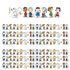 EDUCATORS RESOURCE EU-846355-6 Eureka Extra Wide Die-Cut Deco Trim Packs, 37' x 3-1/4in, Peanuts Character Lineup, Set Of 6 Packs