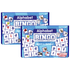 Kids can learn the alphabet with the Junior Learning Bingo Games. These bingo games each contain 4 boards and 24 cards to help teach the alphabet and letter sounds.  Bingo games each contain 4 boards and 24 cards.  Helps teach the alphabet and letter sounds.  For ages 4+.  Sold as a pack of 2 identical bingo games.
