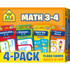 Find success in math with the School Zone Publishing Math Flash Cards. These flash card help kids learn how to multiply and divide as well as how to manage time and money.  Introduces multiplication and division skills as well as time and money skills.  Suitable for home and classroom use.