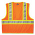 TENACIOUS HOLDINGS, INC. ergodyne® 21319 GloWear 8230Z Class 2 Two-Tone Mesh Zipper Vest, Polyester, 4X-Large/5X-Large, Orange