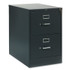 HON COMPANY 312CPS 310 Series Vertical File, 2 Legal-Size File Drawers, Charcoal, 18.25" x 26.5" x 29"