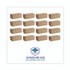 BOARDWALK 6210 Singlefold Paper Towels, 1-Ply, 9 x 9.45, Natural, 250/Pack, 16 Packs/Carton
