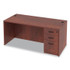 ALERA VA21-6630MC Alera Valencia Series Straight Front Desk Shell, 65" x 29.5" x 29.63", Medium Cherry