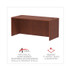 ALERA VA21-6630MC Alera Valencia Series Straight Front Desk Shell, 65" x 29.5" x 29.63", Medium Cherry