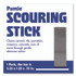 U.S. PUMICE Pumie® 12 Scouring Stick, 5.75 x 1.25, Gray, Dozen