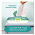 PROCTER & GAMBLE Pampers® 87076EA Sensitive Baby Wipes, 1-Ply, 6.8 x 7, Unscented, White, 56/Pack
