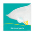 PROCTER & GAMBLE Pampers® 87076EA Sensitive Baby Wipes, 1-Ply, 6.8 x 7, Unscented, White, 56/Pack