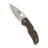 Spyderco C41PBN15V5 Native 5 Lightweight Brown CPM 15V SPRINT