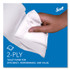 KIMBERLY-CLARK PROFESSIONAL Scott® 03148 Essential JRT Jumbo Roll Bathroom Tissue, Septic Safe, 2-Ply, 3.55" x 1,000 ft, White, 4 Rolls/Carton
