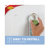 3M/COMMERCIAL TAPE DIV. Command™ 17006CLR18ES Clear Hooks and Strips, Mini, Plastic, 0.5 lb Capacity, 18 Hooks and 24 Strips/Pack