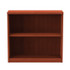 ALERA VA63-3032MC Alera Valencia Series Bookcase, Two-Shelf, 31.75w x 14d x 29.5h, Med Cherry