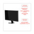 INNOVERA BLF20W9 Blackout Privacy Filter for 20" Widescreen Flat Panel Monitor, 16:9 Aspect Ratio