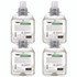 GO-JO INDUSTRIES GOJO® 516504CT Green Certified Foam Hand Cleaner Refill, Unscented, 1,250 mL, 4/Carton