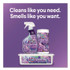 CLOROX SALES CO. 60523CT Scentiva Disinfecting Multi-Surface Cleaner, Bleach Free, Lavender and Jasmine, 32 oz Spray Bottle, 9/Carton