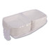 ECO-PRODUCTS,INC. EPHC81NFA Vanguard Renewable and Compostable Sugarcane Clamshells, 8 x 8 x 3, White, 200/Carton