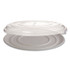 ECO-PRODUCTS,INC. EPSCPTR14LID 100% Recycled Content Pizza Tray Lids, 14 x 14 x 0.2, Clear, Plastic, 50/Carton