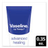 UNILEVER Vaseline® 75000CT Lip Therapy Advanced Lip Balm, Original, 0.35 oz Tube, 72/Carton