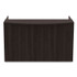 ALERA VA327236ES Alera Valencia Series Reception Desk with Transaction Counter, 71" x 35.5" x 29.5" to 42.5", Espresso