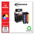 INNOVERA 902XLCMY Remanufactured Cyan/Magenta/Yellow High-Yield Ink, Replacement for 902XL (T6M02AN), 825 Page-Yield