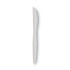 GEORGIA PACIFIC Dixie® PKM21 Plastic Cutlery, Mediumweight Knives, White, 1,000/Carton