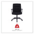 ALERA KS4010 Alera Kesson Series Petite Office Chair, Supports Up to 300 lb, 17.71" to 21.65" Seat Height, Black