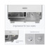KIMBERLY-CLARK PROFESSIONAL Professional* 58712 ICON Coreless Standard Roll Toilet Paper Dispenser, 8.43 x 13 x 7.25, White Mosaic
