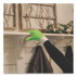 CHAGRINOVATIONS TidyUps TU05718 Microfiber Dusting Gloves, Green with White Cuffs, 2 Gloves