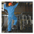 SMITH AND WESSON KleenGuard™ 58505 A20 Coveralls, MICROFORCE Barrier SMS Fabric, 2X-Large, Blue, 24/Carton