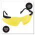 SMITH AND WESSON & 19826 Magnum 3G Safety Eyewear, Black Frame, Yellow/Amber Lens, 12/Box