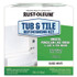 RUST-OLEUM CORPORATION 384165 Specialty Tub and Tile Refinishing Kit, Gloss White, Quart, 4 Kits/Carton