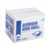 AMERCAREROYAL L7EP Crab Shell-Economy, 2.7 x 4.88 x 0.71, Silver, Aluminum, 250/Pack, 4 Packs/Carton