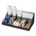 EMS MIND READER LLC COMORGMESHBL Network Collection 11-Compartment Coffee Cup and Condiment Countertop Organizer, 9.5 x 17.88 x 6.63, Black