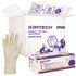 KIMBERLY-CLARK PROFESSIONAL Kimtech™ 57550 PFE Latex Exam Gloves, Powder-Free, X-Large, 6.3 mil Thick, 9.5" Long, Natural, 1,000/Carton