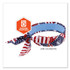 TENACIOUS HOLDINGS, INC. ergodyne® 12561 Chill-Its 6700CT Cooling Bandana PVA Tie Headband, One Size Fits Most, Stars and Stripes