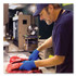 AMMEX CORPORATION GloveWorks® by GWRBN44100 Heavy-Duty Industrial Nitrile Gloves, Powder-Free, Medium, 6 mil Thick, 9.5" Long, Royal Blue, 100/Box, 10 Boxes/Carton